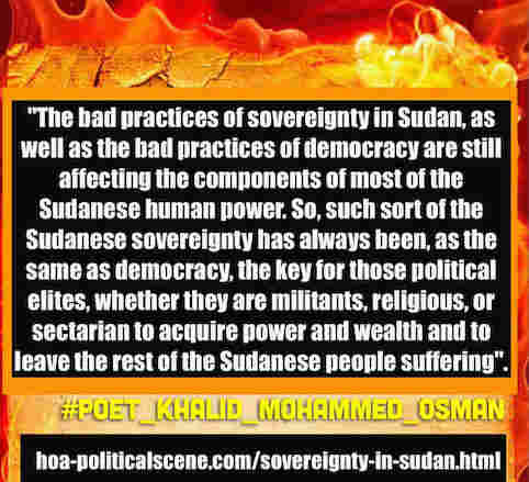hoa-politicalscene.com/sovereignty-in-sudan.html: Sovereignty in Sudan: Sudanese interior revolution, January 2019.