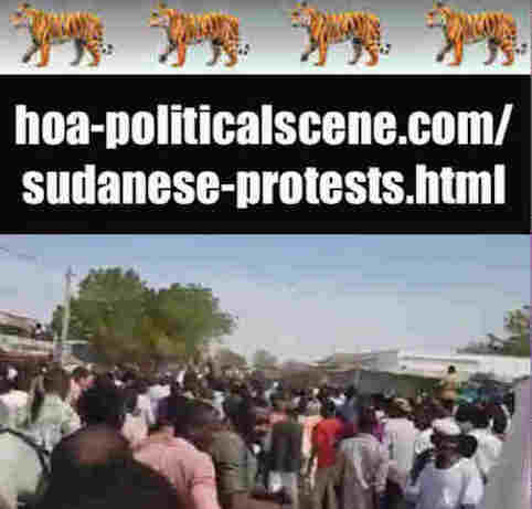 hoa-politicalscene.com/sudanese-protests.html: Sudanese Protests: يوميات الثورة السودانية في يناير 2019م. Diary of the Sudanese revolution in January 2019.