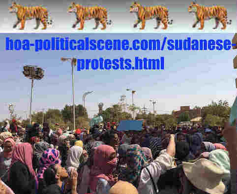 hoa-politicalscene.com/sudanese-protests.html: Sudanese Protests: يوميات الثورة السودانية في يناير 2019م. Diary of the Sudanese uprising in January 2019.