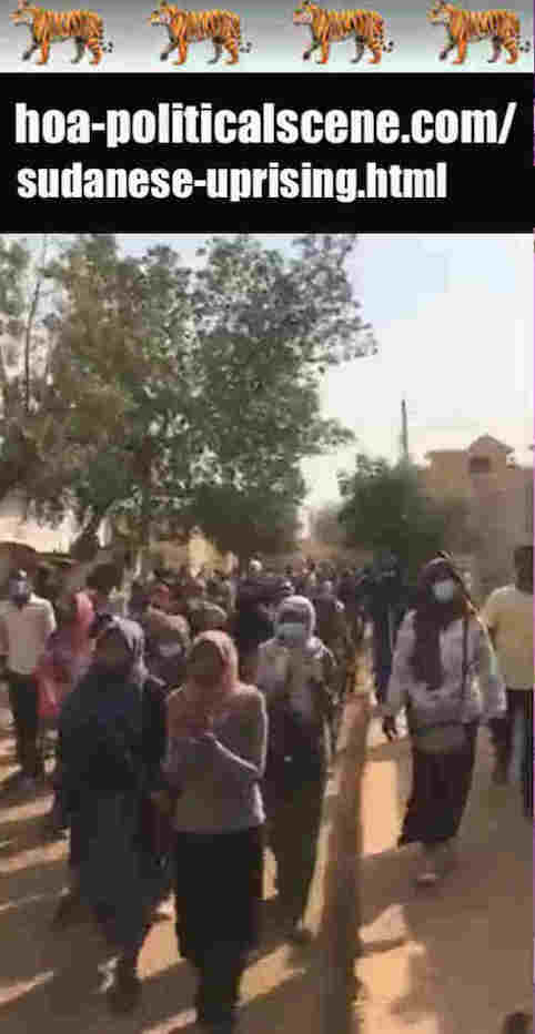 hoa-politicalscene.com/sudanese-uprising.html: Sudanese Uprising: يوميات الإحتجاجات السودانية في يناير 2019م. Diary of the Sudanese protests in January 2019.