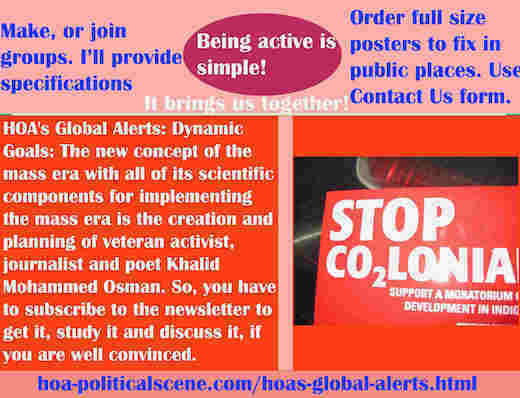 hoa-politicalscene.com/hoas-global-alerts.html - HOA's Global Alerts: Mass era new concept & components to implement mass era, created by activist Khalid Mohammed Osman. ®