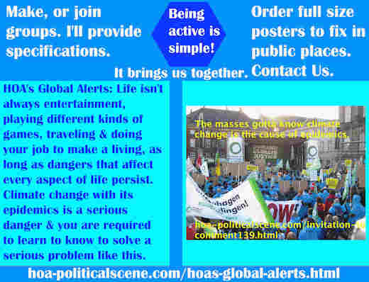 hoa-politicalscene.com/hoas-global-alerts.html - HOA's Global Alerts: Life isn't always entertainment, playing, traveling & jobs to make a living, as long as dangers exists.