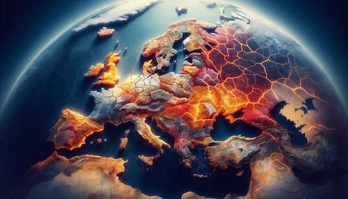 How Economics, Ideology and Geopolitics Fragment and Create Nations?: Eastern Bloc nations fragmented in small pieces, while they should have been focusing in keeping united to shift the system from within their ideology.