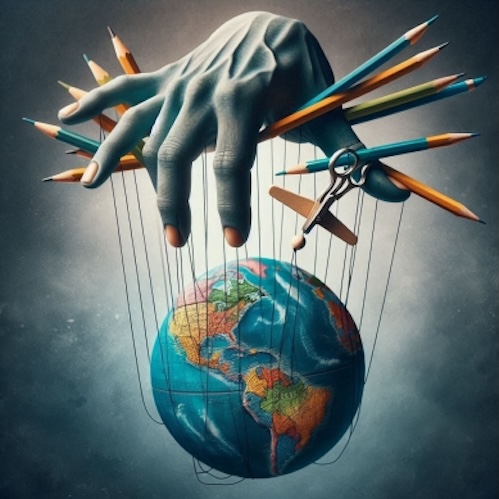 The Illusions of Institutional Narratives: Historically Globalized Perception Control, Reflecting in the Superficiality of the World.