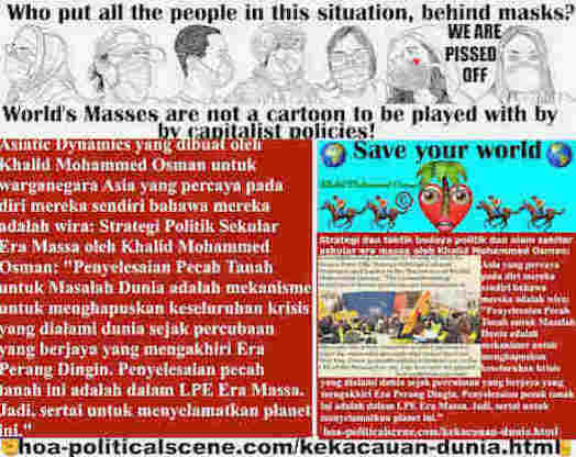 Penyelesaian Pecah Tanah untuk Masalah Dunia adalah mekanisme untuk menghapuskan keseluruhan krisis yang dialami dunia sejak percubaan yang berjaya yang mengakhiri Era Perang Dingin.