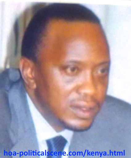 hoa-politicalscene.com - Kenya: Uhuru Kenyatta, the fourth president of Kenya, a picture from the archives.