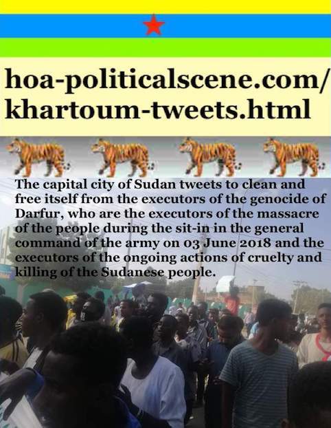 hoa-politicalscene.com/khartoum-tweets.html: Khartoum Tweets: A political quote by Sudanese columnist journalist and political analyst Khalid Mohammed Osman in English 797.