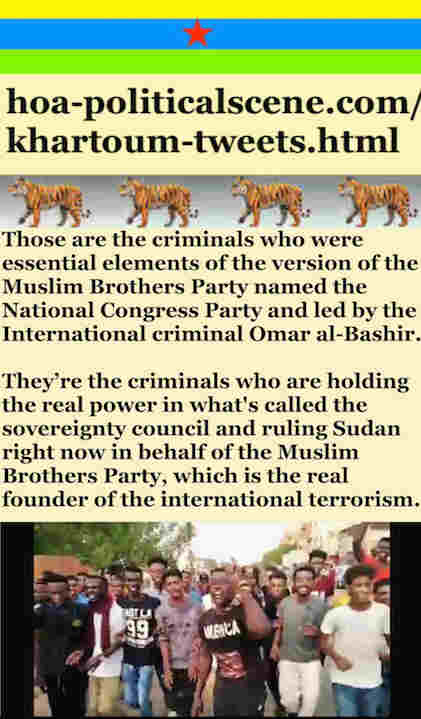 hoa-politicalscene.com/khartoum-tweets.html: Khartoum Tweets: A political quote by Sudanese columnist journalist and political analyst Khalid Mohammed Osman in English 799.