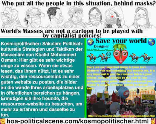 Ein Kosmopolitischer Mensch interessiert sich normalerweise für die Welt und ihre probleme. Sie wird immer steigen, wenn die globale krise eskaliert, um den Globus zu retten.