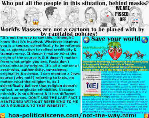 hoa-politicalscene.com/not-the-way.html: Not the Way: to say the defense industry is one of the most climate damaging in the world, without mentioning the source of inspiration.