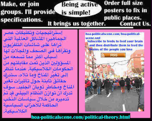 hoa-politicalscene.com/political-theory.html - Political Theory: المشاكل العالمية التي تراها على شاشات التلفزيون وتقرأها في الصحف لها أسباب أكثر مما تسمعه من مسؤولي الحكومات الكلاسيكية