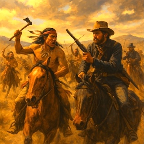 Pre-Cold War American Expansionism: Battles between Americans and Indigenous people.