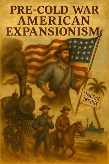 Pre-Cold War American Expansionism: American soldiers Manifest Destiny.