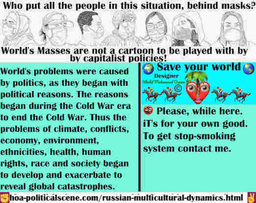 hoa-politicalscene.com/russian-multicultural-dynamics.html - Russian Multicultural Dynamics: World's problems began with political reasons during Cold War era to end it. Thus problems of conflicts...