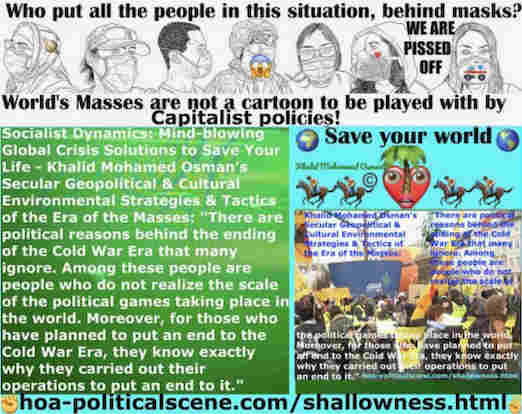 hoa-politicalscene.com/shallowness.html: Political Shallowness: Many people ignore the political reasons behind the ending of Cold War Era. Discover more.