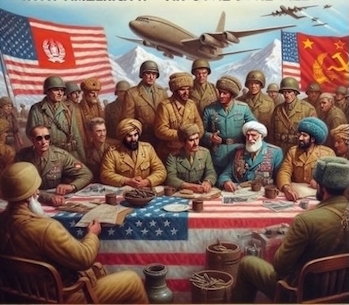 Sudan and U.S. Policy: A Terrorism Connection: Afghani rebel organised, united & logistical supported by Sudan getting American help to overthrow Afghani government and oust soviet from Kabul 1989.
