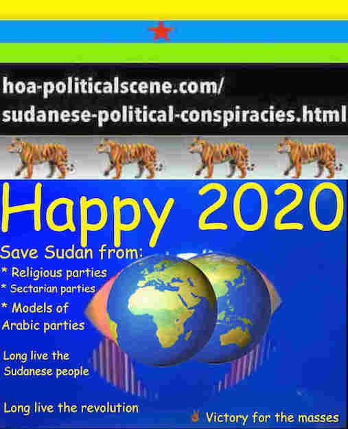 hoa-politicalscene.com/sudanese-nile-tweets.html: Sudanese Nile Tweets: on New Year 2020 by Sudanese columnist journalist and political analyst Khalid Mohammed Osman in English 809.