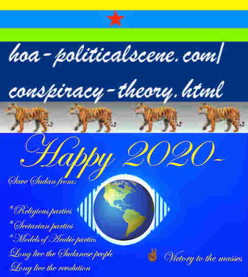 hoa-politicalscene.com/sudanese-nile-tweets.html: Sudanese Nile Tweets: on New Year 2020 by Sudanese columnist journalist and political analyst Khalid Mohammed Osman in English 811.