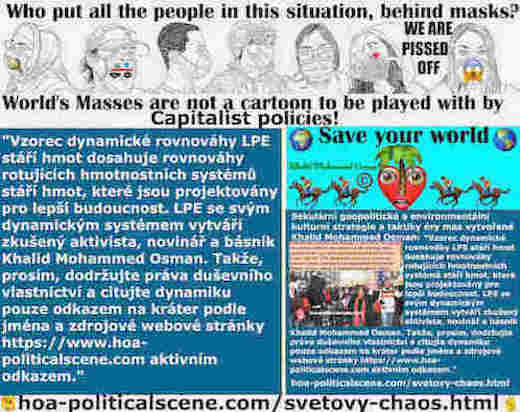 hoa-politicalscene.com/svetovy-chaos.html - Světový Chaos - Czech: Khalid Mohammed Osman ve svých kulturních geopolitických a environmentálních strategiích a taktice vysvětluje svůj dynamický ...