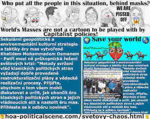 hoa-politicalscene.com/svetovy-chaos.html - Světový Chaos - Czech: Metody svržení vlád klasických politických stran vyžadují dobře provedené restrukturalizační plány a vědecké realizační procesy.