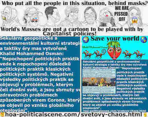 hoa-politicalscene.com/svetovy-chaos.html: Světový Chaos - Czech: Nepochopení politických praktik vede k nepochopení důsledků politických praktik klasických politických systémů. Negativní výsledky ...