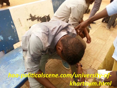 hoa-politicalscene.com/university-of-khartoum.html - University of Khartoum: Students injured and poisoned by gas from the security agents in hospital.