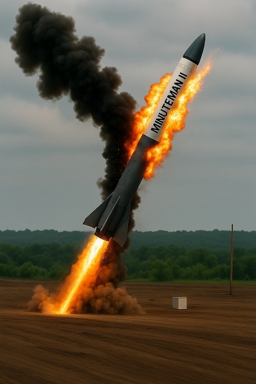 Why Am I Saying A New Era of Disorder and Doubts is Shaping?: Failed American missile Minuteman II.
