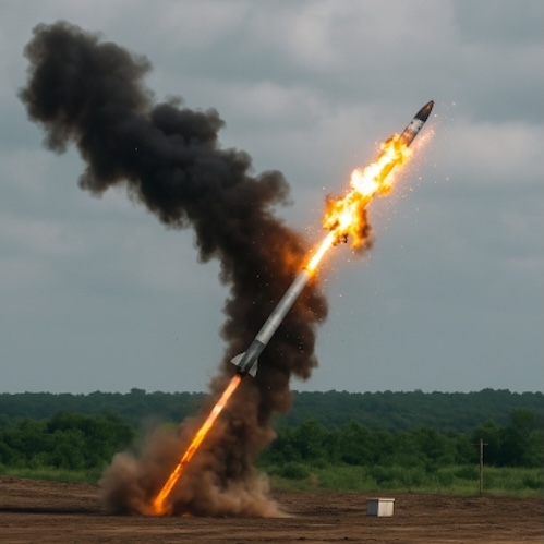 A Why Am I Saying A New Era of Disorder and Doubts is Shaping?: Failed Soviet Missile.
