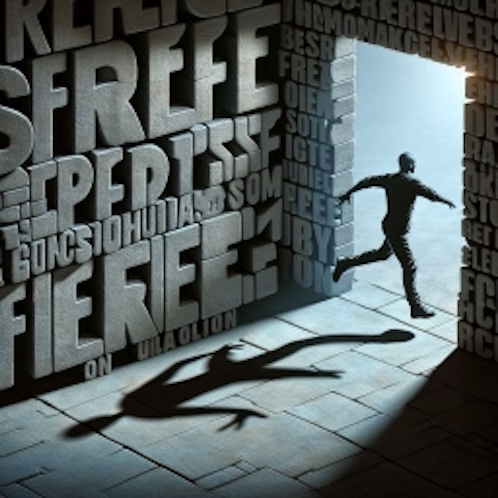 Why Prevailing Perspectives Fail Us?: A person escaping from established narratives.